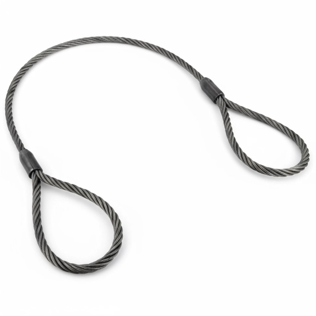 Строп канатный петлевой УСК1, СКП-1.6т 1м (опрессовка)