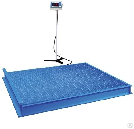 Весы платформенные с ограждением/защитой 2000х1500 мм 3000 кг + поверка