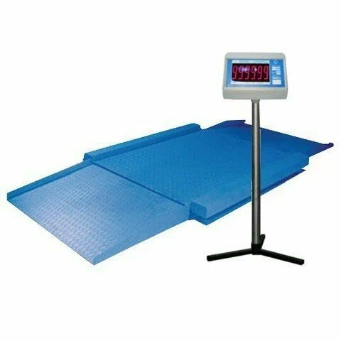 Весы платформенные С ПАНДУСОМ 1000х1000 мм 1500 кг + поверка