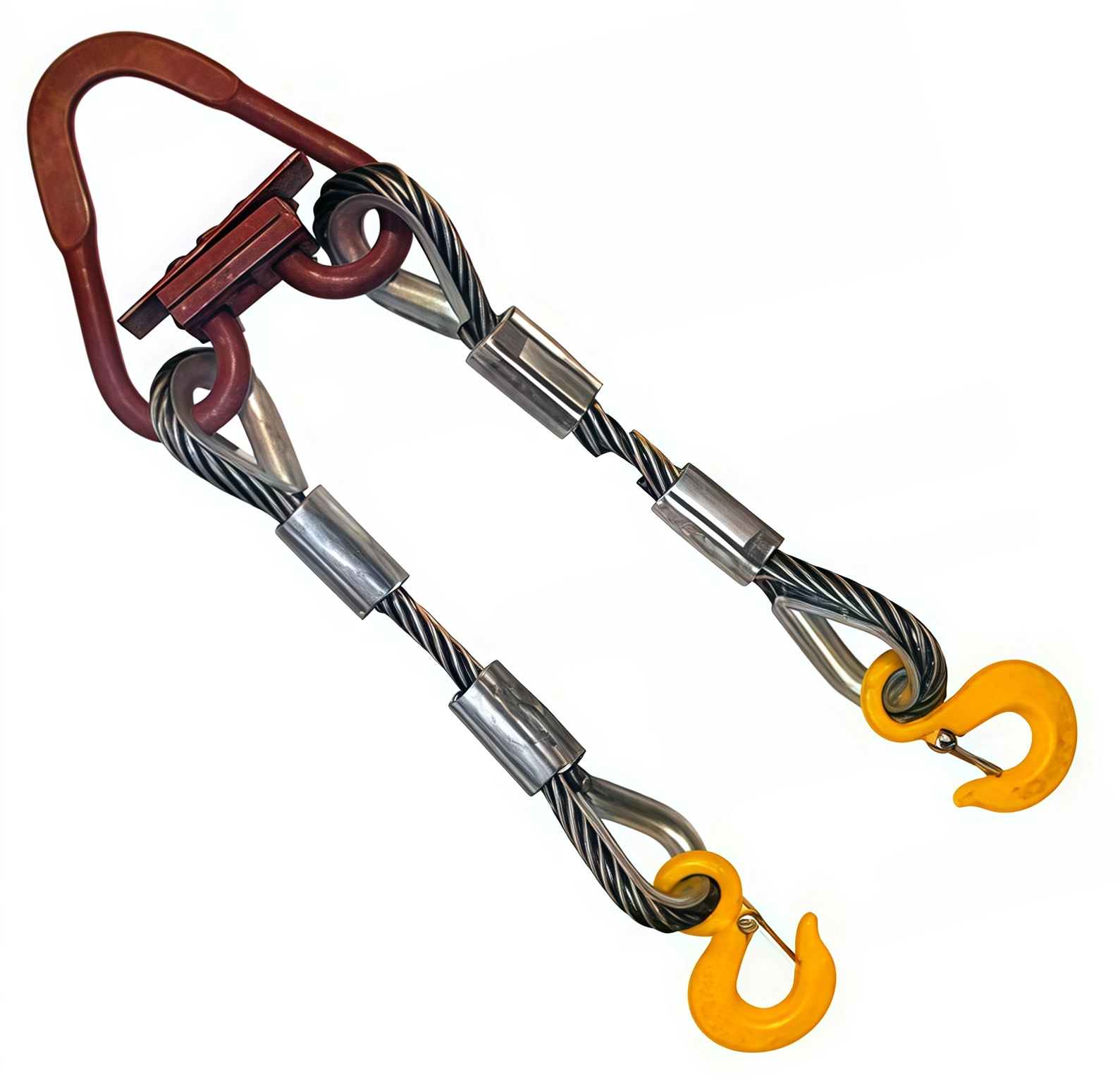 Строп канатный двухветвевой 2СК-2т 2м (опрессовка)