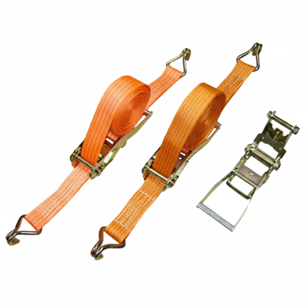 Стяжной ремень с храповым механизмом 5/10т 12м